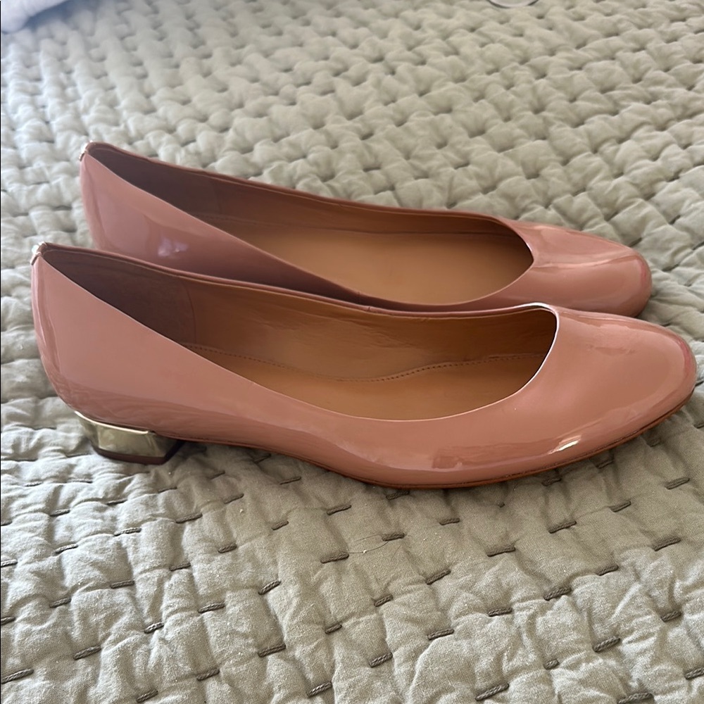 J. Crew Tan Flats Sleek Minimalist Design